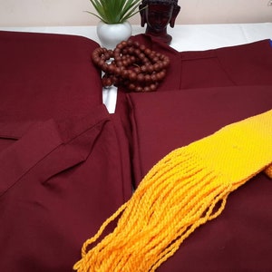 Tibetan Buddhist Nun Dress, Monk Robe,monastry Style, Meditation Skirt ...