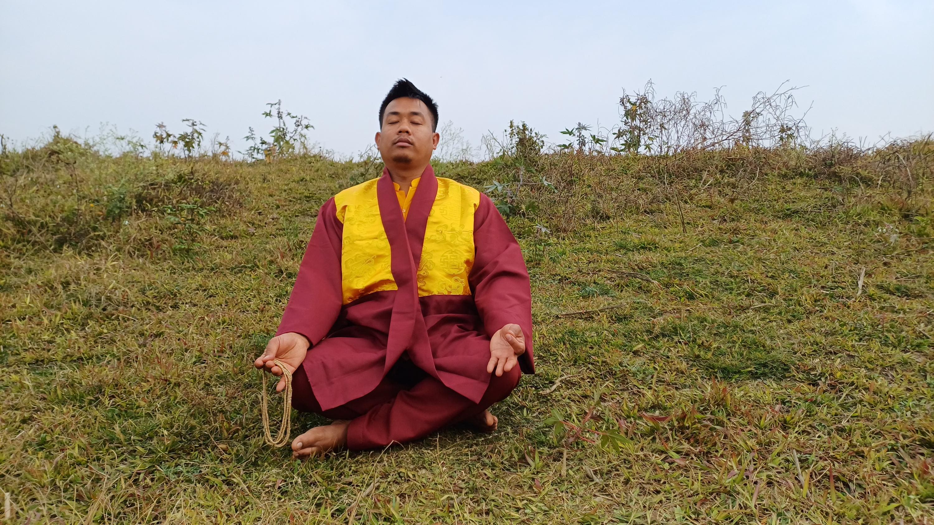 Monaci Tibetani Abito Monaco Tibetano Set Di Vesti Da Preghiera