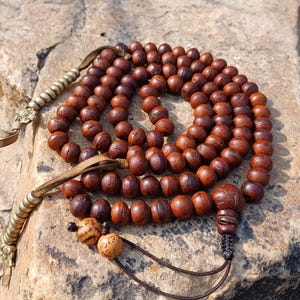 108 10mm Vintage Darked Phoenix One Eye Bodhi Seeds Mala,Buddhist Tibetan Bodhi Beads,Natural Seed Prayer Mala,Nepali Bodhi Seed Japa Mala