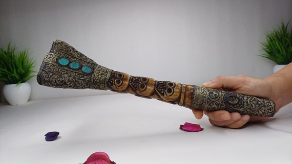 Buddhist Tibetan Ceremonial Staff Buddhist Tibetan Ceremonial Staff