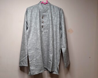 Fairtrade Unisex YOGI Mens Organic Khadi Cotton Yoga Meditation