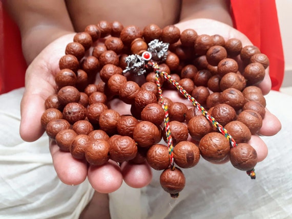Bodhi Seed Mala,aged Bodhi Seeds, Buddhist Beads, Hand String