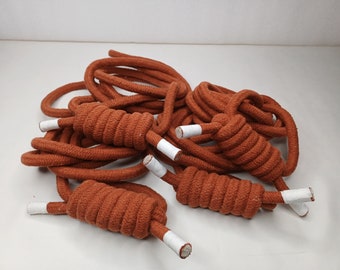 Iyengar Yoga Wall Ropes-set of 2,Yoga Rope Cotton,Yoga Anti-Gravity Wall Rope,Yoga Handmade Tools, Fitness Wall Accessaries,