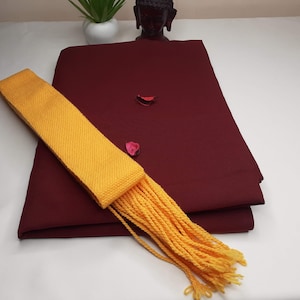Tibetan Buddhist Monk Skirt- Shamthap,monk Lower Robe,monastry Style ...