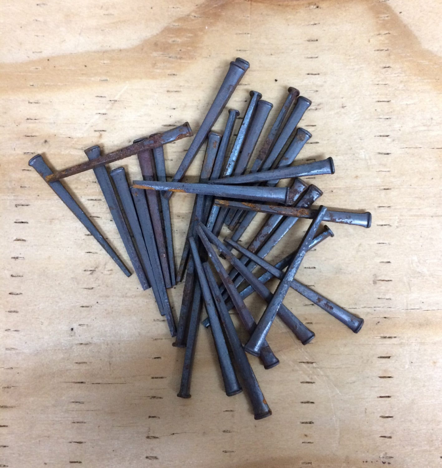 Vintage Square head nails 11/2 length lot of Etsy