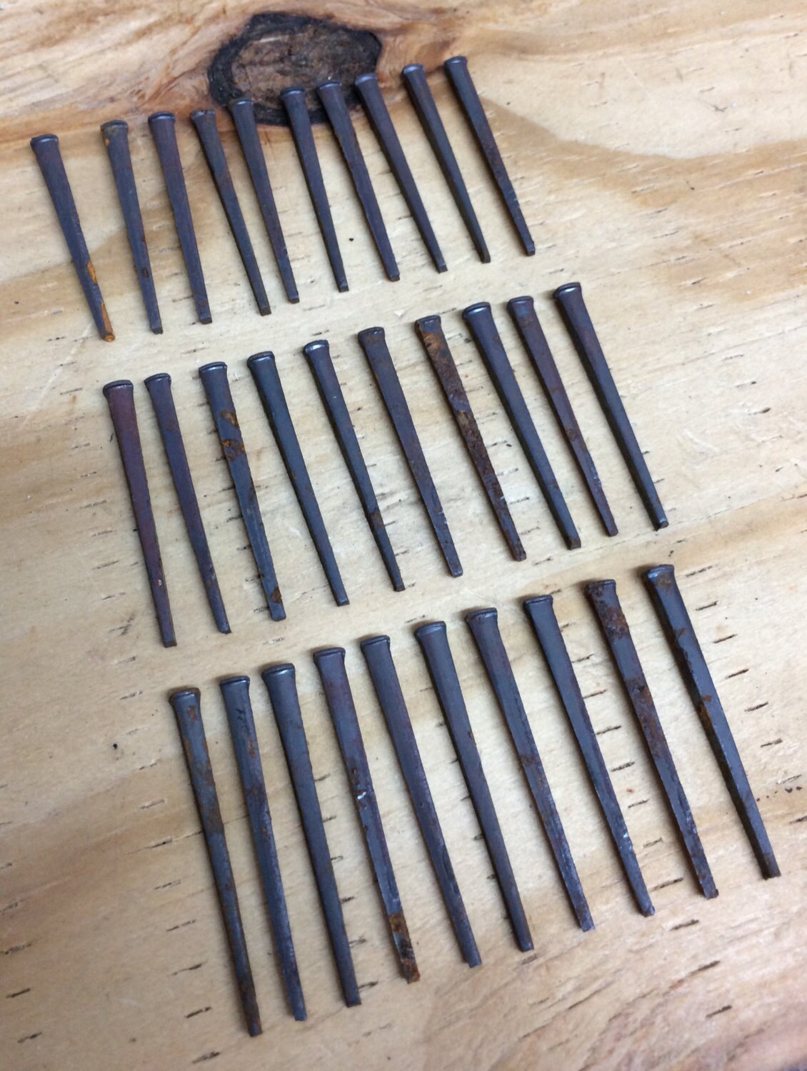 Vintage Square head nails 11/2 length lot of Etsy