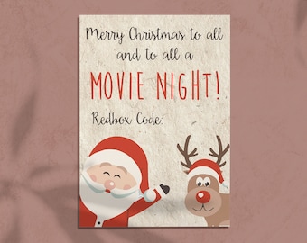 Redbox Gift Tag
