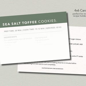 Sourdough Sea Salt Toffee Cookies