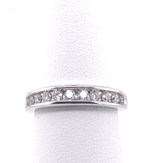 Diamond Channel Set Band