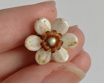 Unnamed Blossom Resin Earrings Hand Earrings Resin Jewelry Flower Earrings