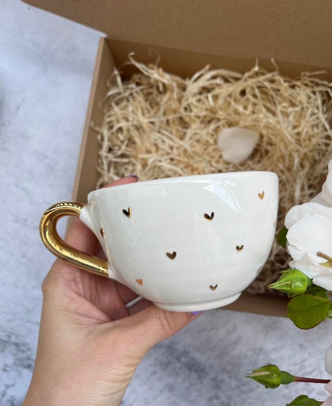 Beddingleer Tazza Musicale In Ceramica Smaltata Fatta A Mano - Capacità 250ml, In Scatola Regalo, Stile 04 - 4