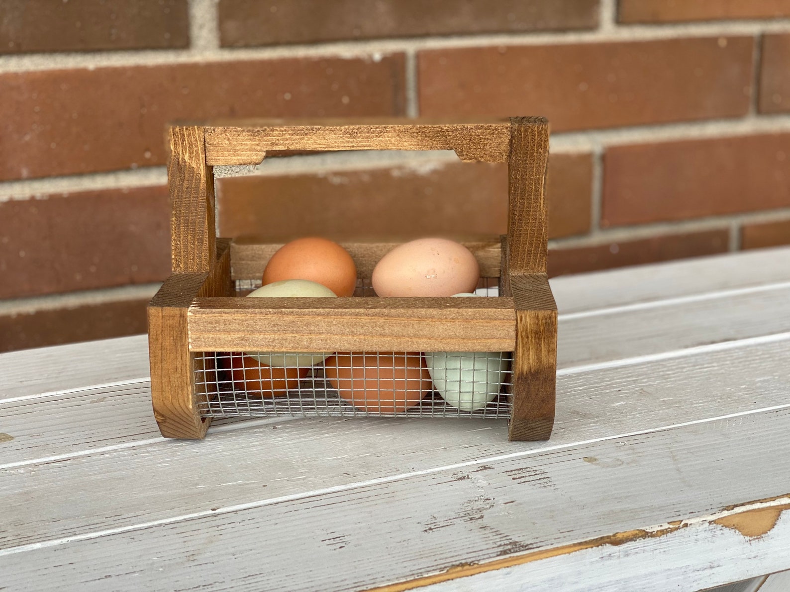 Egg Collection Basket Fresh Egg Basket Garden Harvest Etsy UK