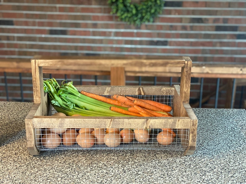 Egg Collection Basket Fresh Egg Basket Garden Harvest Etsy UK