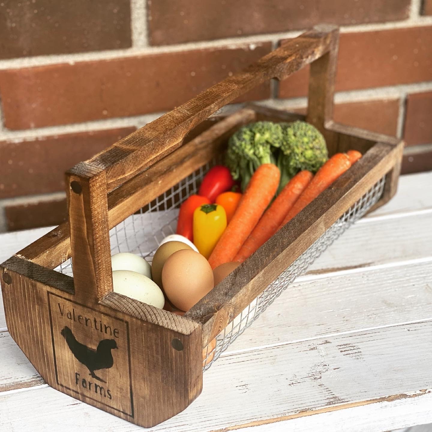 Egg Collection Basket Fresh Egg Basket Garden Harvest Etsy UK