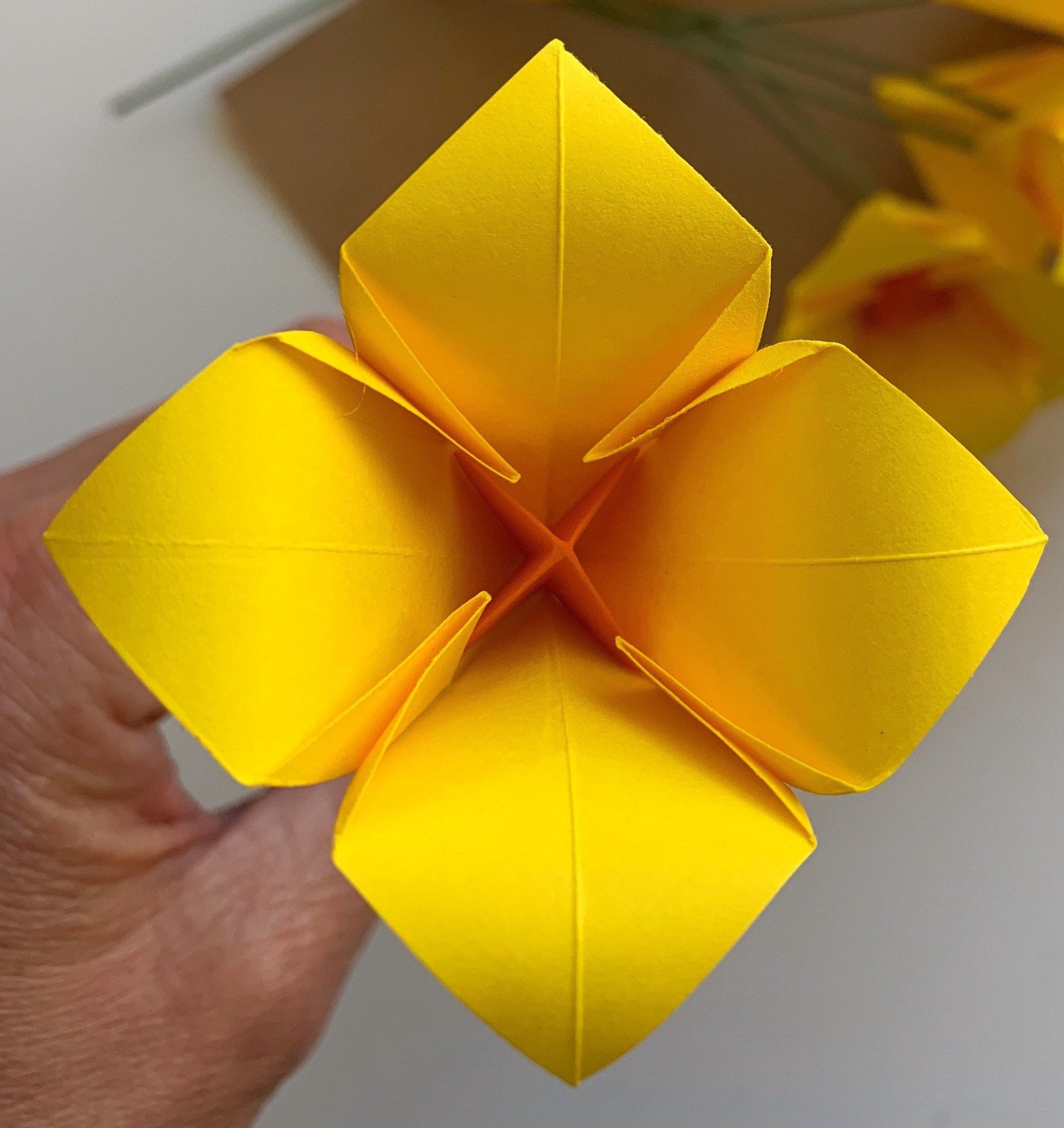 Eco DIY Kit of Origami Paper Flowers Adult Craft kit teens Etsy