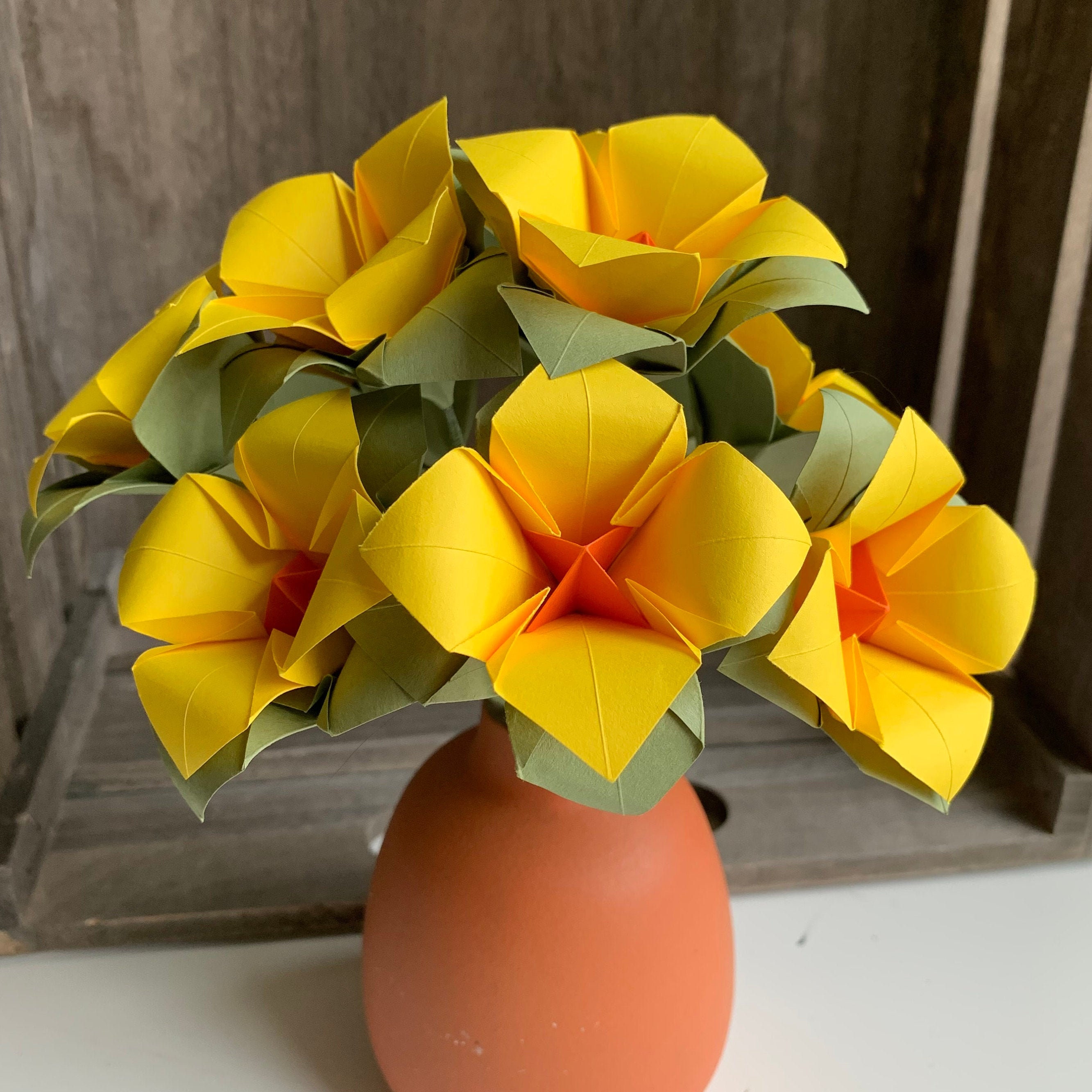 How To Make Origami Paper Flowers