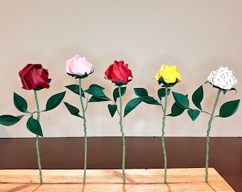 Origami Paper Rose: Everlasting Keepsake Gift, One year anniversary