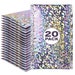 Bubble mailers 8 x13 Padded envelopes. Pack of 20 Glamour Holographic self Sealing Cushion envelopes. Holo Metallic for mailing, Shipping .. 