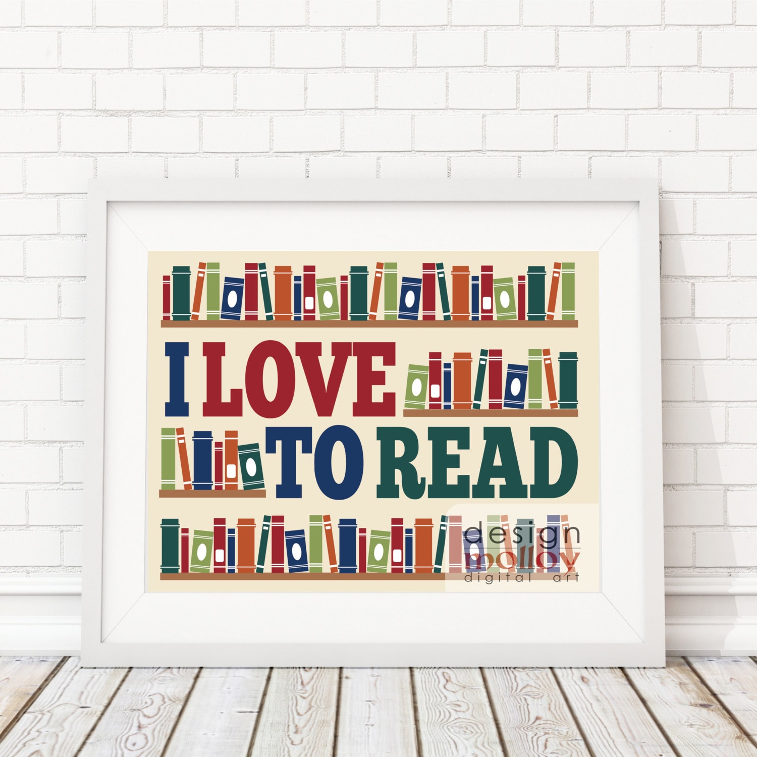 Classroom Reading Poster - I Love to Read Printable, Library Decor,  Bookstore, Classroom Decor, Classroom Printable, Instant Download - Etsy, image size:1500x1500