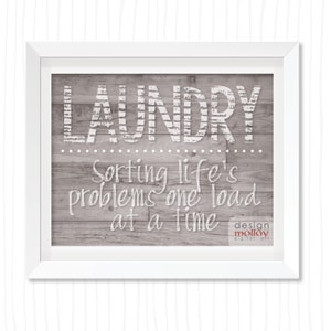 Laundry Room Sign - Laundry Room Wall Art, Laundry Room Decor, Laundry Humor, Digital Art Download, Wall Art, Instant Download Printable Art