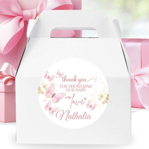 Butterfly Favors Labels,  Butterfly Birthday Labels, Butterfly Party Labels, Butterflies Birthday Labels, Butterflies Treats Labels