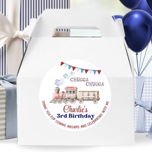 Train Choo Labels, Choo Choo Train Stickers, Train Favors Labels, Train Party Labels, Choo Choo Train Party Labels, Train Favors Labels