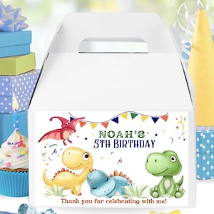 Dinosaur Birthday Labels Favors, Dinosaur Birthday Labels Boxes, Dinosaur Party Labels Favors, Dinosaur Party Labels Boxes,