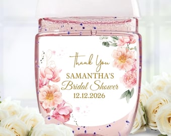 Bridal Shower Hands Sanitizers Labels,  Bridal Shower Labels, Bachelorette Shower Labels