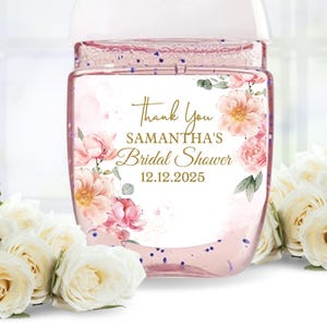 Bridal Shower Hands Sanitizers Labels,  Bridal Shower Labels, Bachelorette Shower Labels