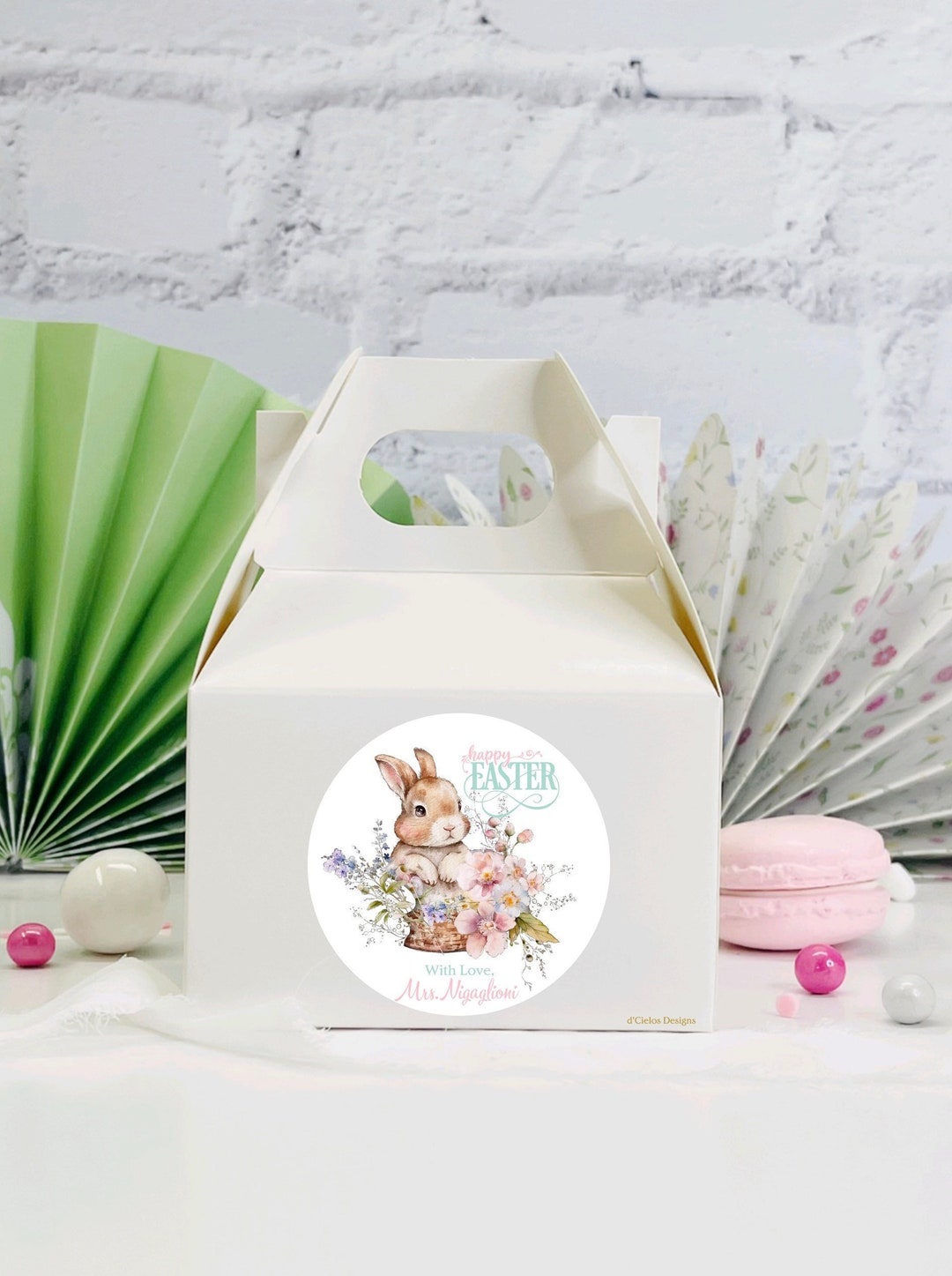 Teachers Easter Labels, Kids Easter Labels, Teachers Easter Sticker