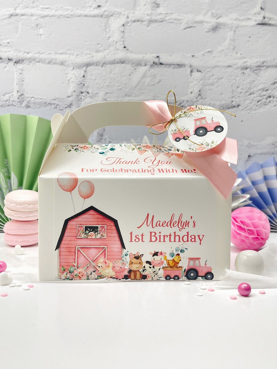 Farm Birthday Favors Farm Birthday Boxes Farm Party Favors - Etsy