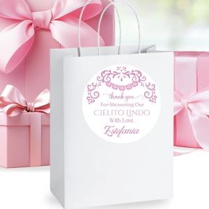 Cielito Lindo Labels, Cielito Lindo Baby Show Labels, Cielito Lindo Favors Labels, Cielito Lindo Favors Stickers, Fiesta Favors Labels,