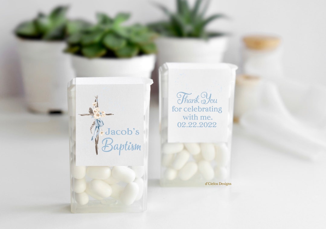 Communion Mint Baptism Mints Labels, Christening Mints Labels, First Holy Communion ...