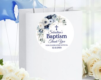Baptism Labels, Christening Labels, First Holy Communion Labels, Baptism Favors Labels