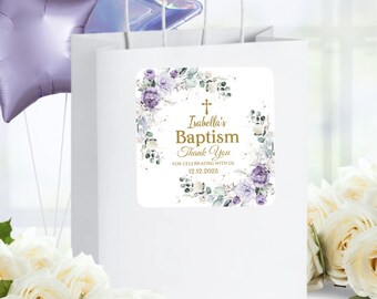 Baptism Labels, Christening Labels, First Communion Labels, Confirmation Labels, Calcomanías Bautiso