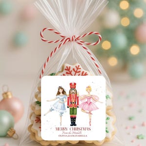 Kids Christmas Stickers, Custom Holiday Gift Tag Stickers, Christmas Labels for Kids, Kids Personalized Christmas Stickers