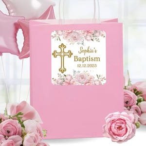 Baptism Favors Labels, Christening Favors Labels, First Holy Communion Favors Labels, Confirmation Favors Labels,