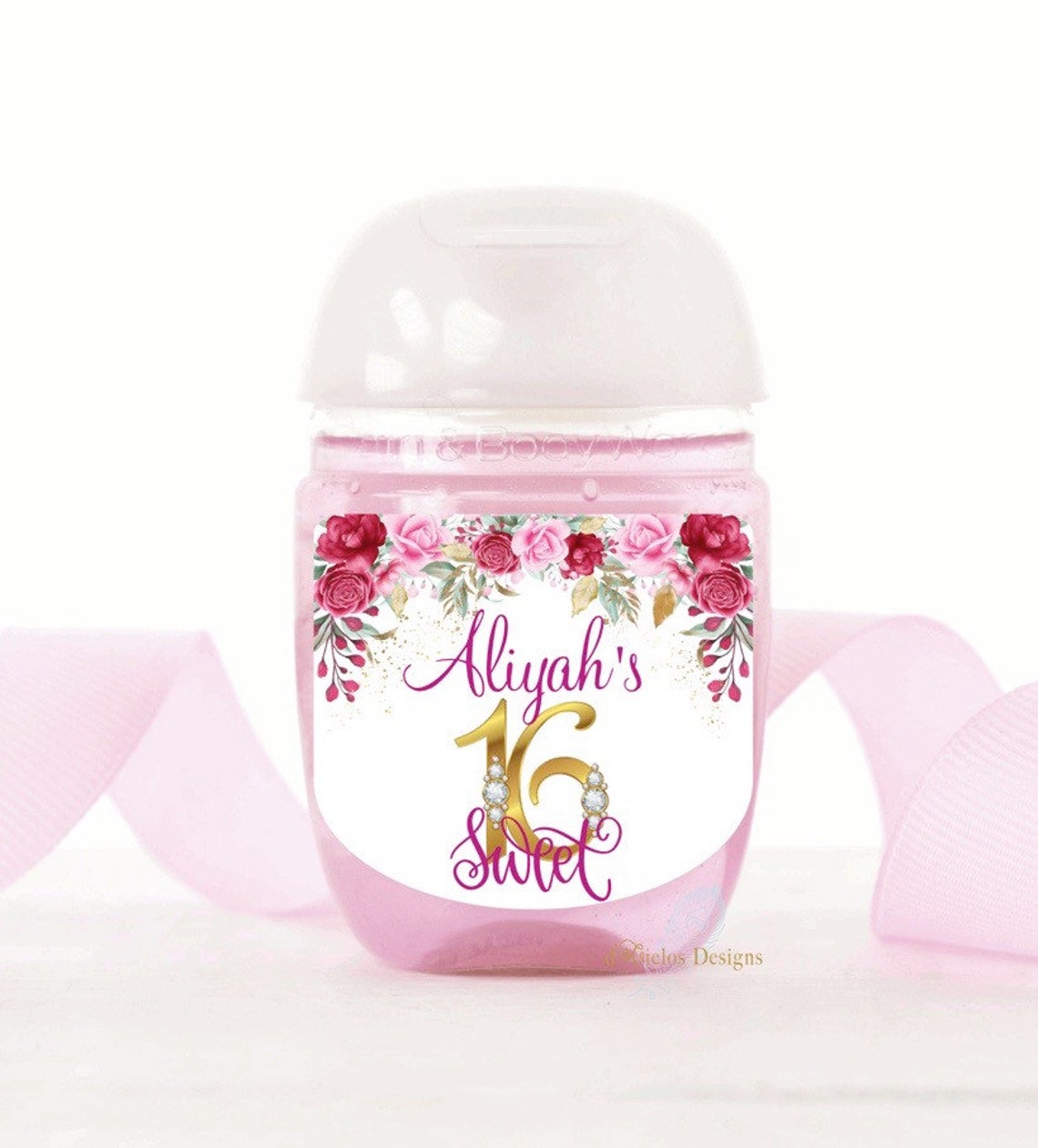 Quinceañera Labels Quinceañera Sticker Sweet 16 Birthday Etsy