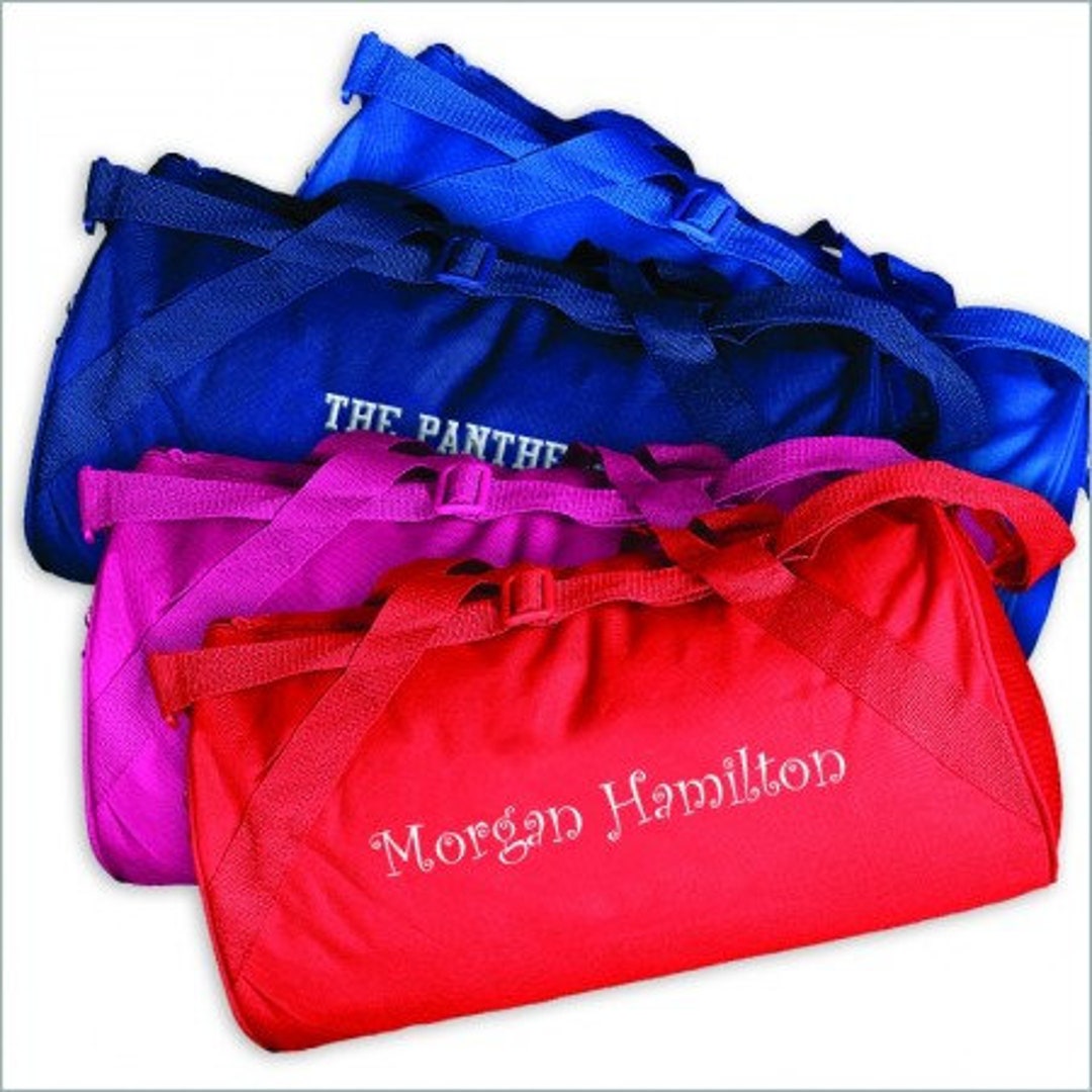 Personalized Duffel, Children's Duffel Bag, Embroidered Duffel, Child