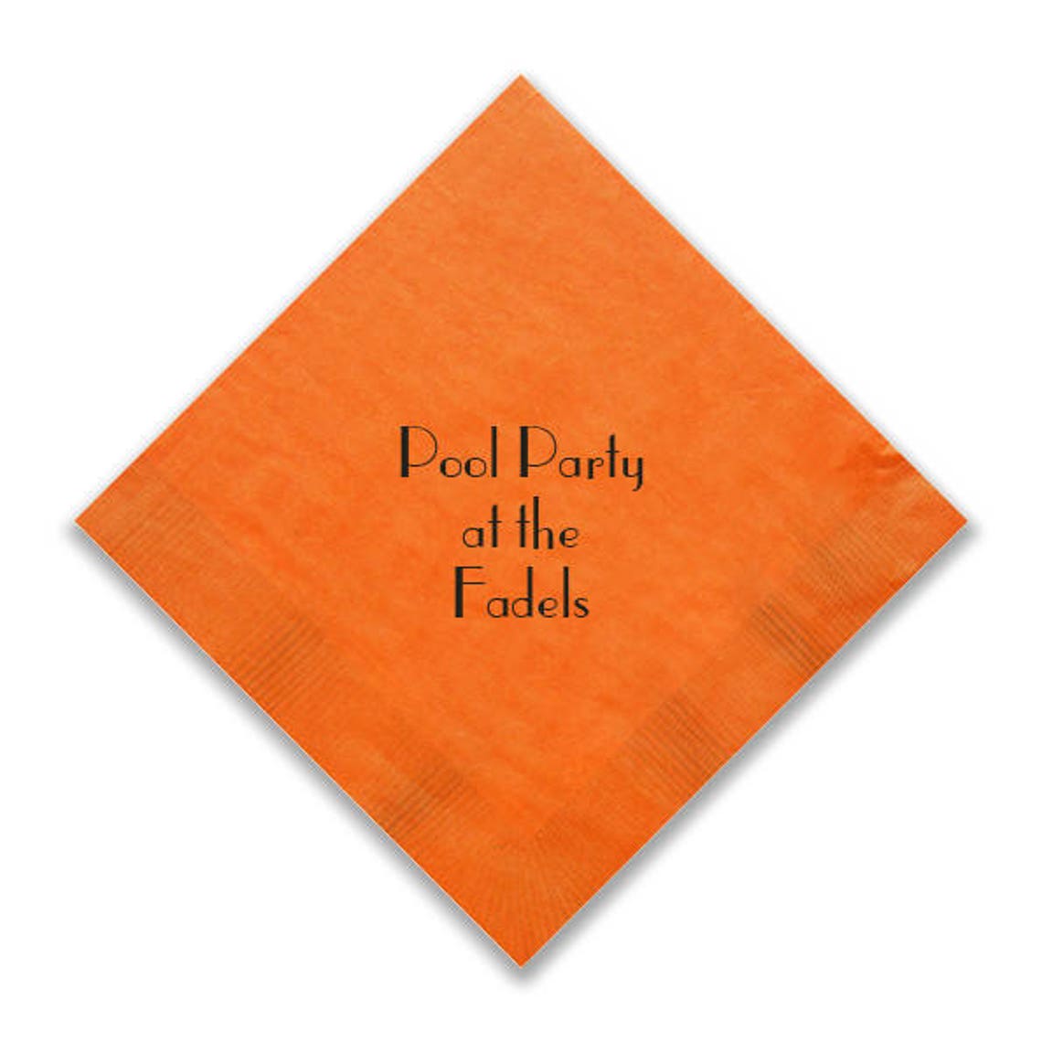 50 Custom Napkins Cocktail Napkins Beverage Napkins Etsy