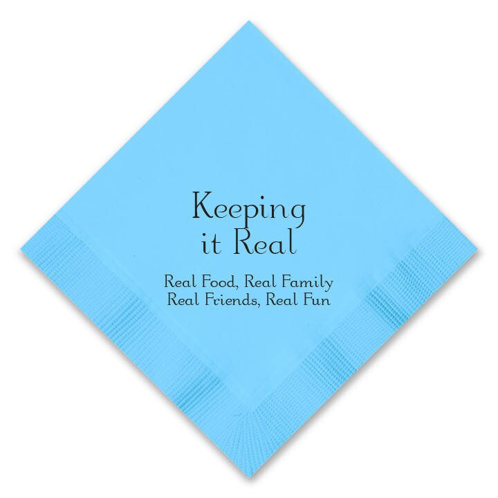 Personalized Luncheon Napkins Custom Wedding Napkins Etsy