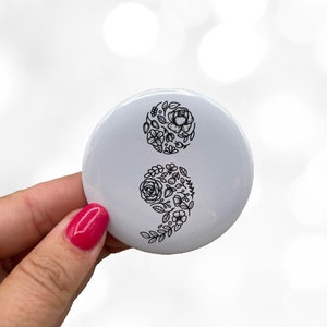 Suicide Prevention Button Pin
