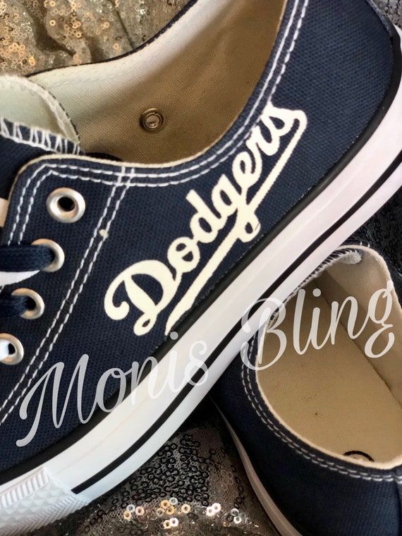 LA Dodgers Custom Shoes | Etsy