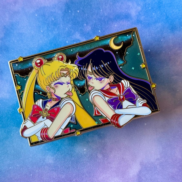 Bestie Brats Enamel Pin