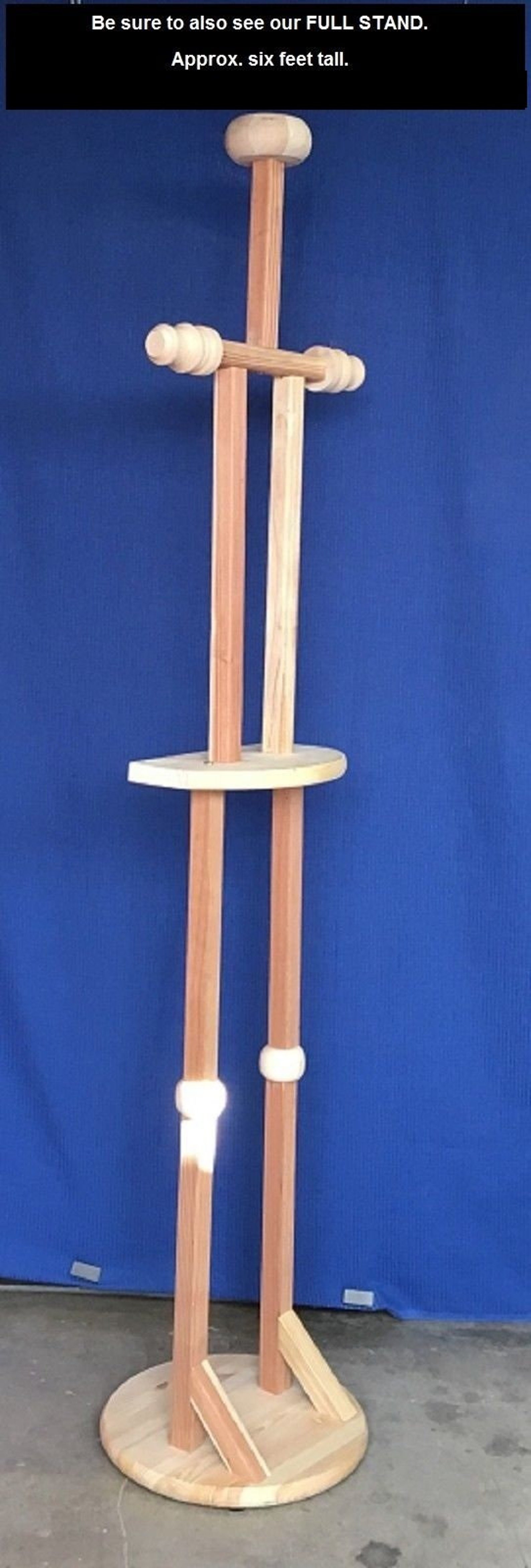 HEAVY DUTY ARMOR Half Display Stand Made in U.S.A. Approx. Etsy