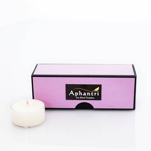 Lavender Sandalwood Scented Tea Light Candles