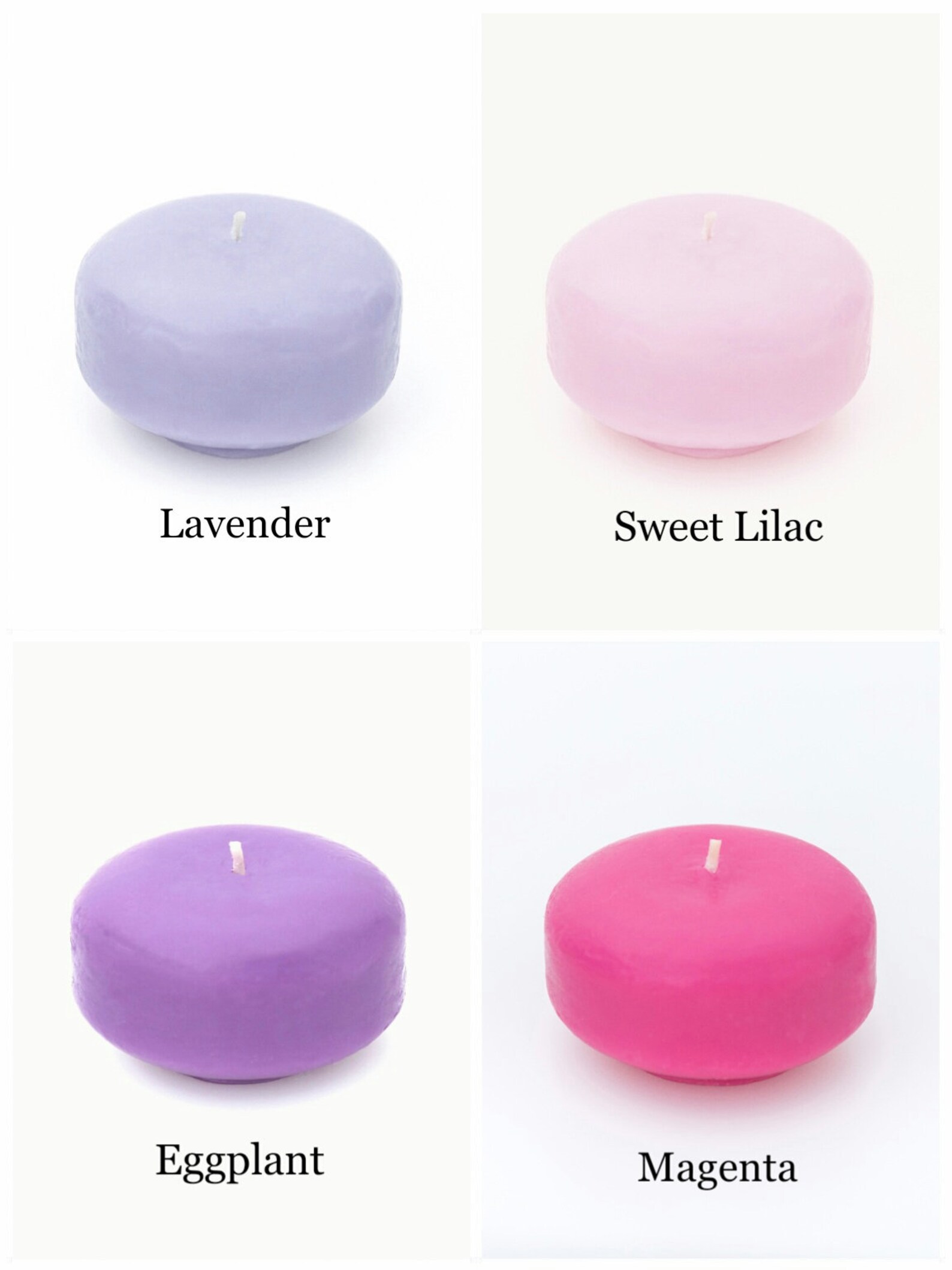 Soy Blend Floating Candles 2 Inch Set of 5 Wedding Etsy