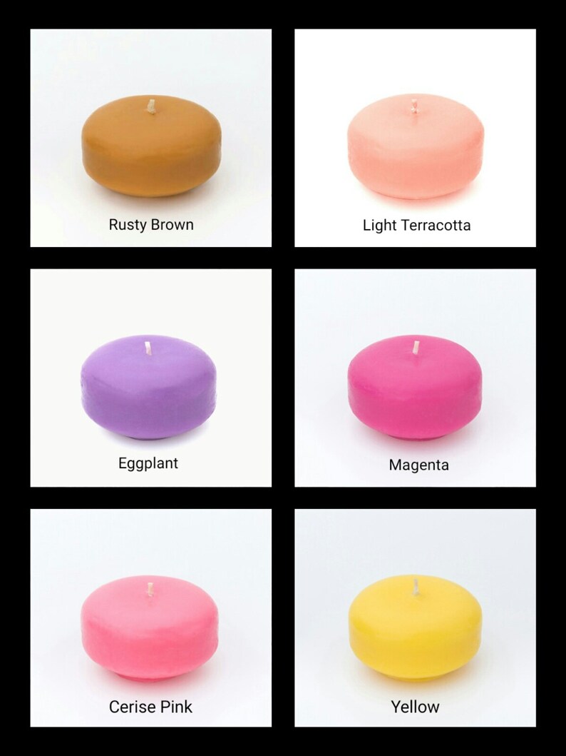 Floating Candles 2 Inch Set of 16 Table Decorations Etsy