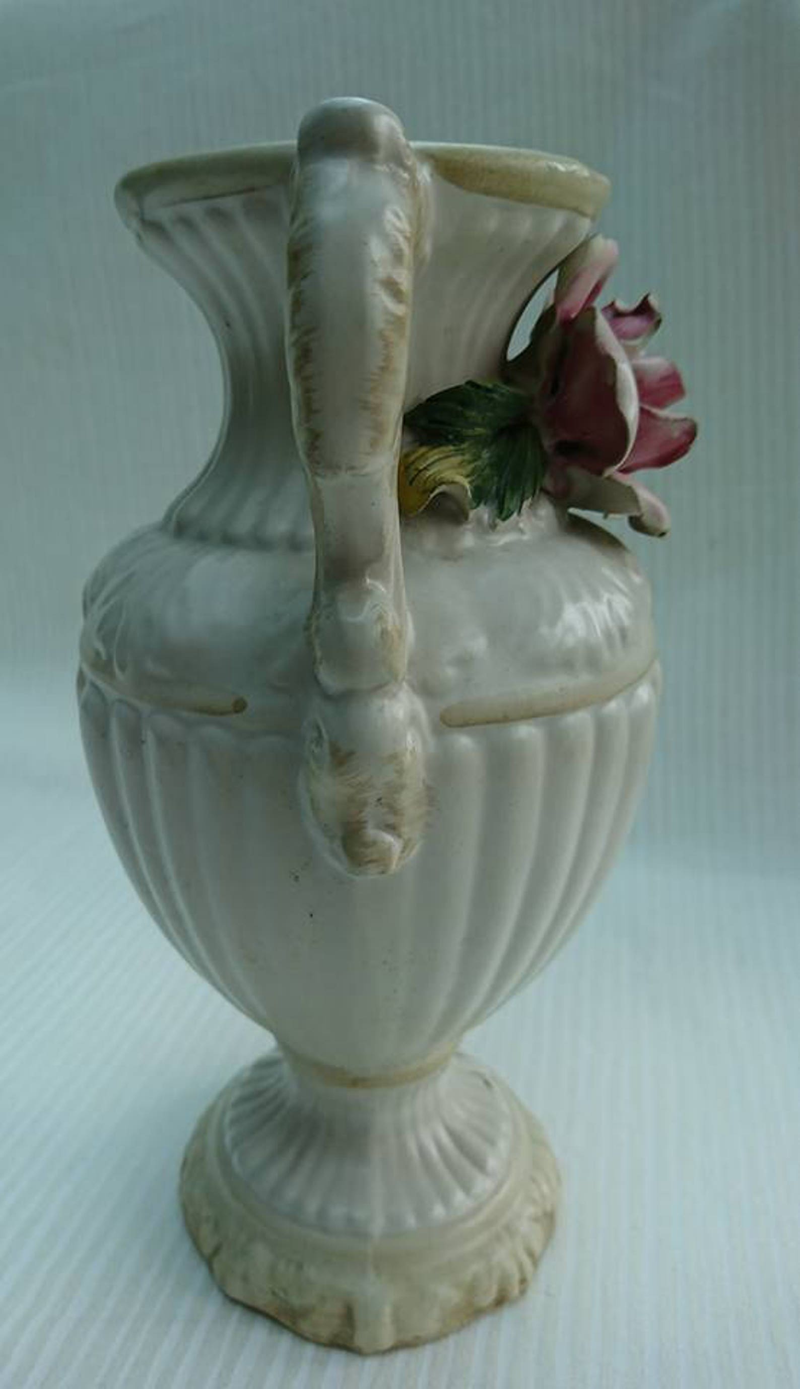 Vintage 1960's Italian Ceramic Vase by Bassano Italy Etsy UK