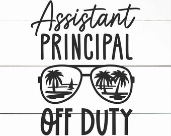Principal Svg Etsy
